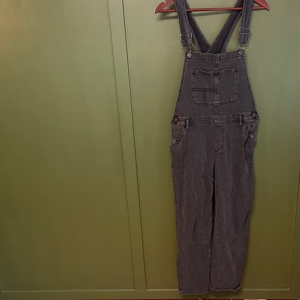 Sonoma Charcoal Denim Overalls